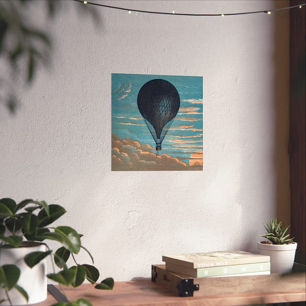 15381081889231853300_2048.jpeg Le Ballon by Imprimeur E. Pichot (c. 1883) - Vintage Art Poster Print
