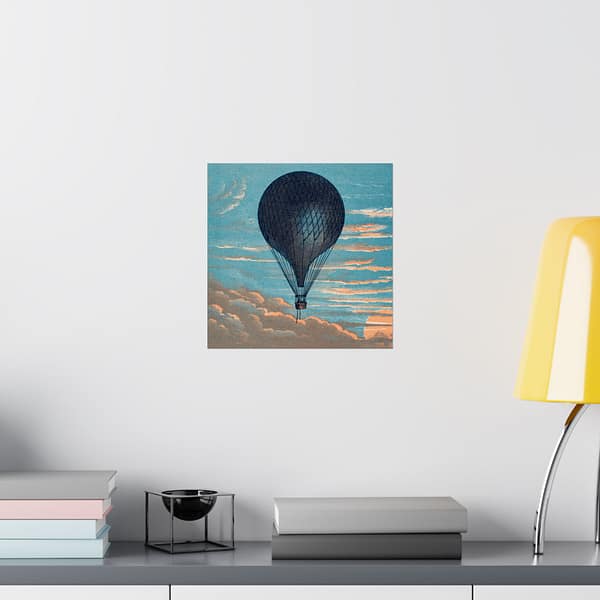 18311556735310573763_2048.jpeg Le Ballon by Imprimeur E. Pichot (c. 1883) - Vintage Art Poster Print