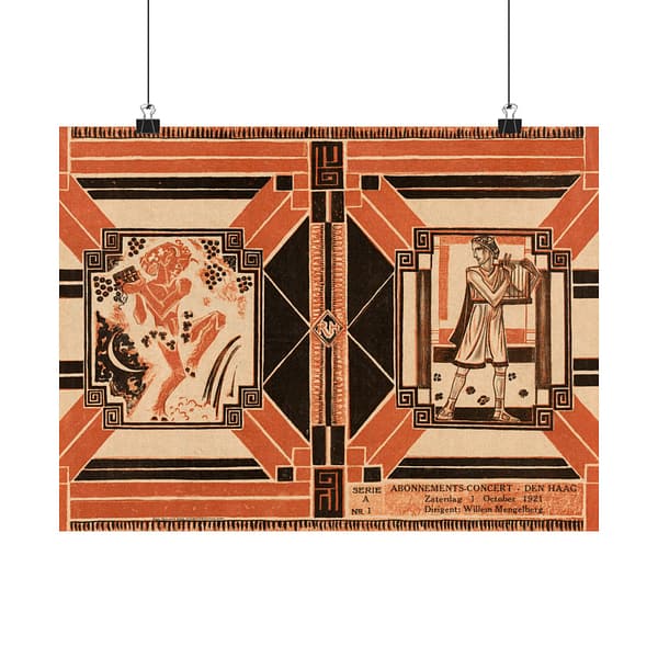 6336357520602190491_2048-1.jpeg Program of the Concertgebouw Amsterdam - Richard Roland Holst (1921) - Art Deco Poster Print