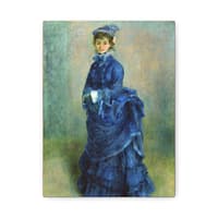 8295340492746261788_2048.jpeg The Parisian Woman (La Parisienne) - Pierre-Auguste Renoir (1874) - Impressionist Canvas Print