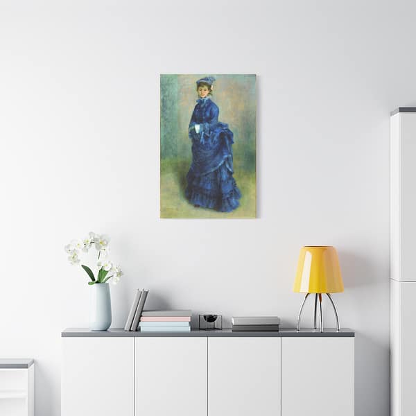 5053182015477456260_2048.jpeg The Parisian Woman (La Parisienne) - Pierre-Auguste Renoir (1874) - Impressionist Canvas Print