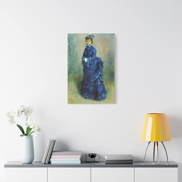 5835991263158757398_2048.jpeg The Parisian Woman (La Parisienne) - Pierre-Auguste Renoir (1874) - Impressionist Canvas Print