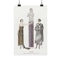 9751717645050843508_2048.jpeg Eros - Robe et Manteau pour le soir, de Worth - George Barbier (1924) - Art Deco Poster Print