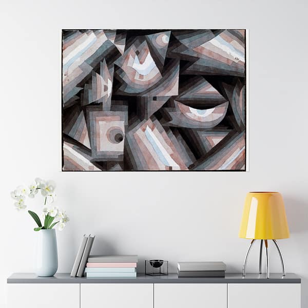8507018995945555791_2048.jpeg Crystal Gradation - Paul Klee (1921) - Art Deco Poster Print