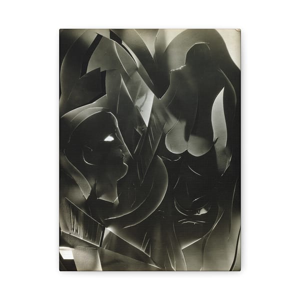 6094893690869764284_2048.jpeg Night Lights - Francis Bruguière (c. 1931) - Art Deco Canvas Print
