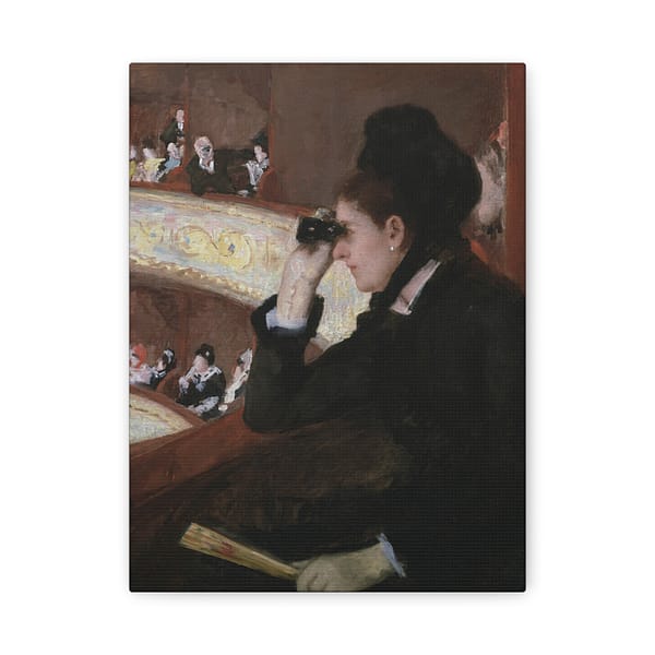 11429018640024823990_2048.jpeg In the Loge - Mary Cassatt (1878) - Impressionist Canvas Print