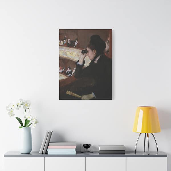 12368430871958482179_2048.jpeg In the Loge - Mary Cassatt (1878) - Impressionist Canvas Print
