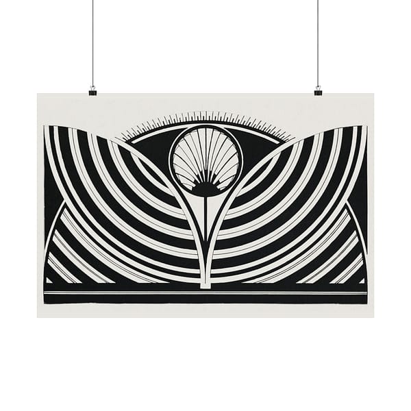 2590421701416106721_2048.jpeg Stylized Floral Pattern (Gestileerd bloemmotief) - Jessurun de Mesquita (c.1905) - Art Deco Poster Print