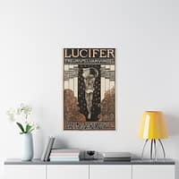 2714874965899363582_2048.jpeg Lucifer - Mourning Game of Vondel (Treurspel van Vondel) - Richard Roland Holst (1910) - Art Nouveau Poster Print