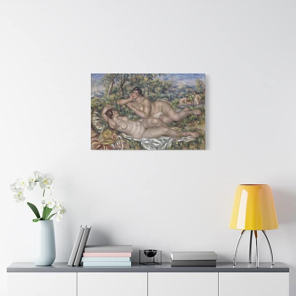 16913731267227043031_2048.jpeg The Bathers (Baigneuses) - Pierre-Auguste Renoir (c. 1918-19) - Impressionist Canvas Print