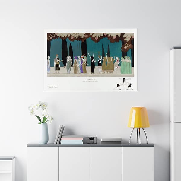 10235951143600743788_2048.jpeg Aphrodite - In the Gardens of the Goddess - Charles Martin (1914) - Art Deco Poster Print