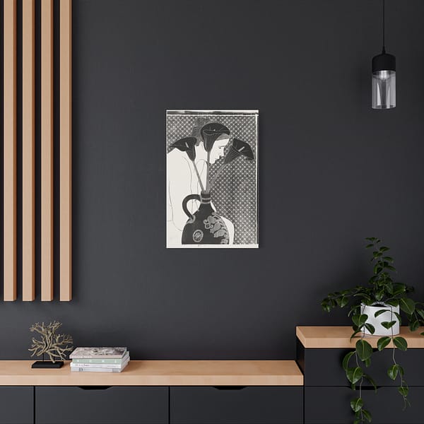 3034269120643361305_2048.jpeg Black Calla Lilies - Samuel Jessurun de Mesquita (1912) - Art Deco Canvas Print