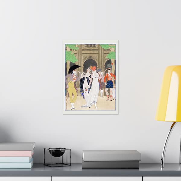 15137479676605966529_2048.jpeg La Merveilleuse au Palais Royal - George Barbier (1921) - Art Deco Poster Print