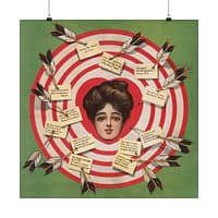11620686207768374191_2048.jpeg The Target - Artist Unknown (1907) - Vintage Art Poster Print