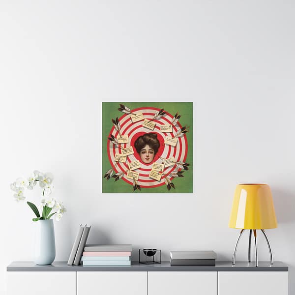 345603555028751531_2048.jpeg The Target - Artist Unknown (1907) - Vintage Art Poster Print