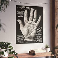 7223983275760573731_2048-1.jpeg In Your Open Hand - Palm Reading Ad - R. J. Killick (1887) - Vintage Art Poster Print