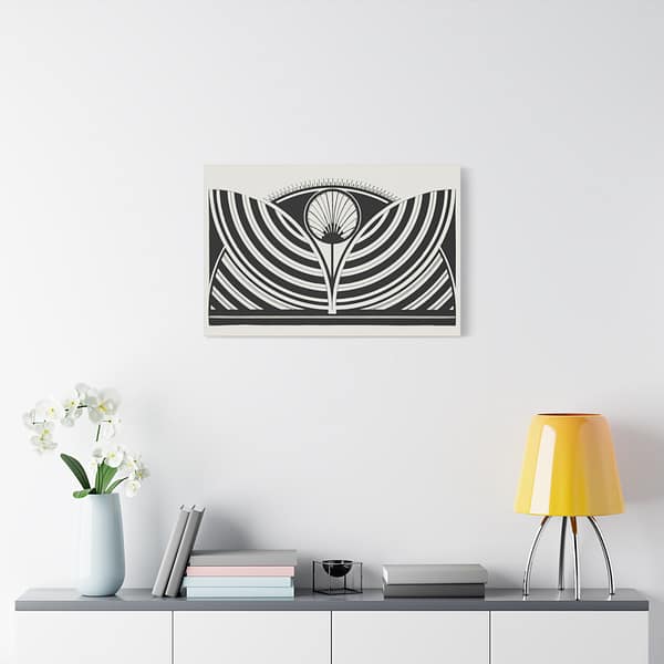 7566044826704544657_2048.jpeg Stylized Floral Pattern (Gestileerd bloemmotief) - Jessurun de Mesquita (c.1905) - Art Deco Canvas Print