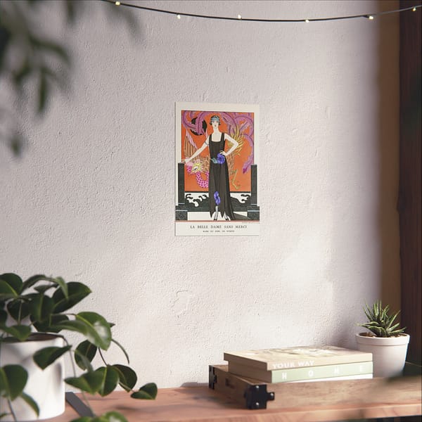 595492397545095975_2048.jpeg La Belle Dame Sans Merci - Robe du soir, de Worth - George Barbier (1921) - Art Deco Poster Print