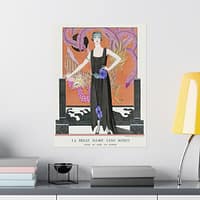 14995312494358810988_2048.jpeg La Belle Dame Sans Merci - Robe du soir, de Worth - George Barbier (1921) - Art Deco Poster Print