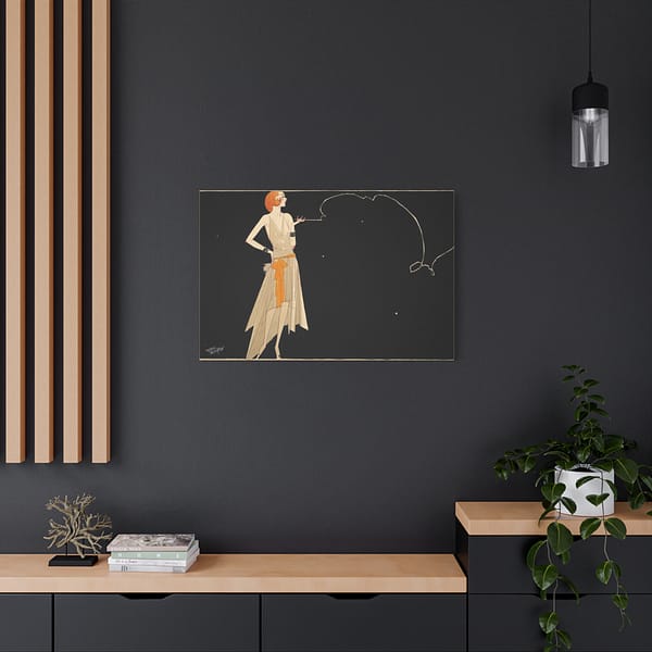 7612959862824688269_2048-1.jpeg Where There's Smoke There's Fire - Russell Patterson (c. 1920s) - Art Deco Canvas Print