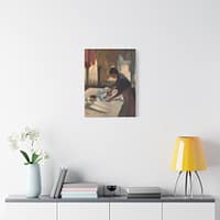 15143396282113731781_2048.jpeg Woman Ironing - Edgar Degas (c. 1876-87) - Impressionist Canvas Print