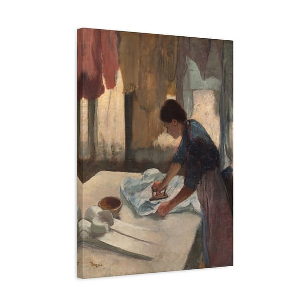 490848905935871907_2048.jpeg Woman Ironing - Edgar Degas (c. 1876-87) - Impressionist Canvas Print