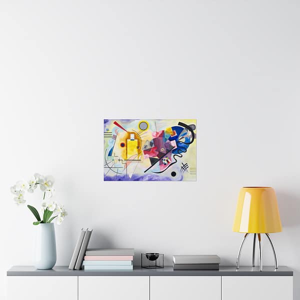 498014415525712200_2048.jpeg Yellow Red Blue (Jaune Rouge Bleu) - Wassily Kandinsky (1925) - Art Deco Poster Print