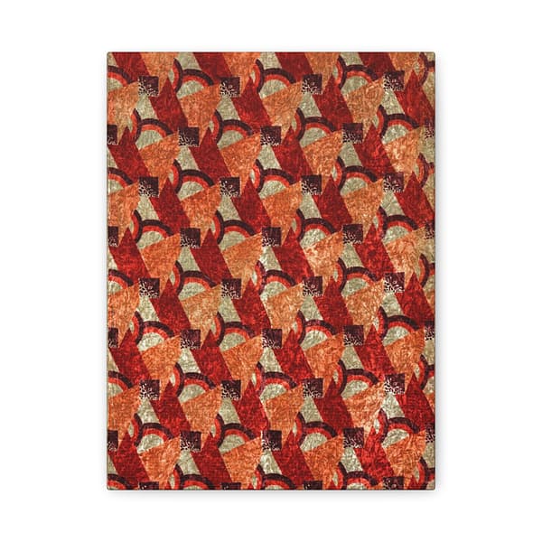 8748152700163871861_2048.jpeg Purple, Red, Orange and Cream Geometric Design (c. 1923) - Art Deco Canvas Print