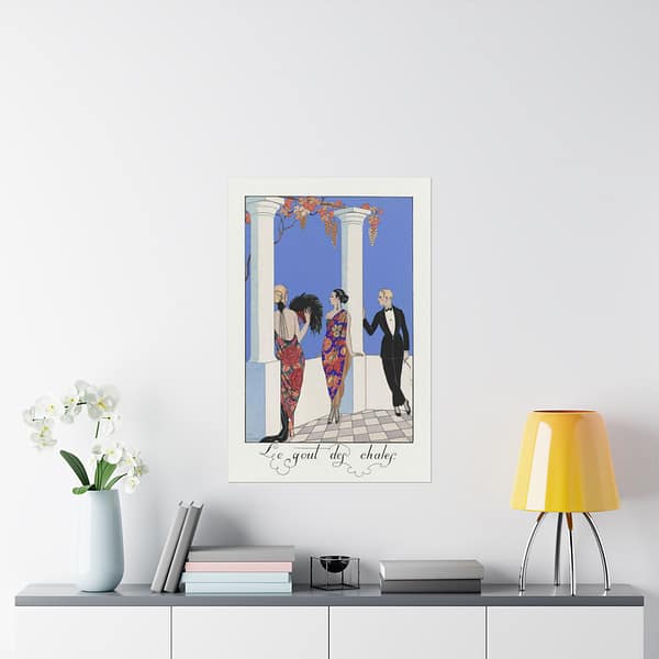 10266291917915743802_2048.jpeg Le Goût des Chales - France XXe Siècle - George Barbier (1923) - Art Deco Poster Print