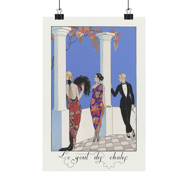 463352447602840762_2048.jpeg Le Goût des Chales - France XXe Siècle - George Barbier (1923) - Art Deco Poster Print