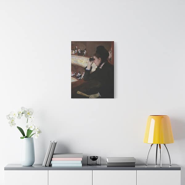 5092178637259520724_2048.jpeg In the Loge - Mary Cassatt (1878) - Impressionist Canvas Print