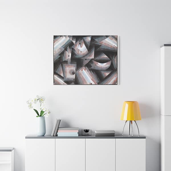 15067065580885540219_2048-1.jpeg Crystal Gradation - Paul Klee (1921) - Art Deco Canvas Print