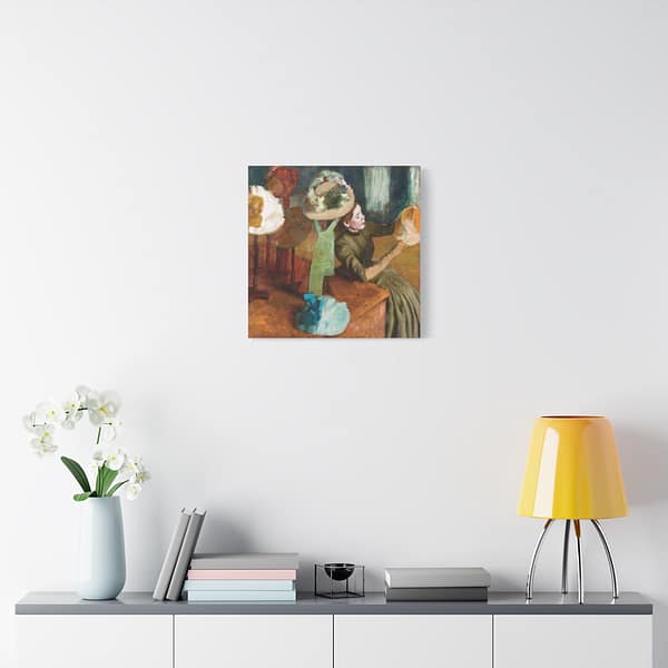 1173816275306837202_2048.jpeg The Millinery Shop - Edgar Degas (c. 1879-86) - Impressionist Canvas Print