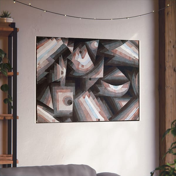 10324869706201980_2048.jpeg Crystal Gradation - Paul Klee (1921) - Art Deco Poster Print