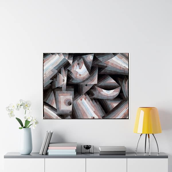 14966728704247215952_2048.jpeg Crystal Gradation - Paul Klee (1921) - Art Deco Poster Print