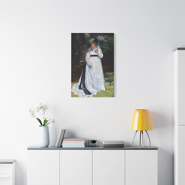 14675014975428763918_2048.jpeg Lise with a Parasol - Pierre-Auguste Renoir (1867) - Impressionist Canvas Print