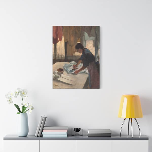 187256699159449787_2048.jpeg Woman Ironing - Edgar Degas (c. 1876-87) - Impressionist Canvas Print