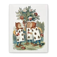 18386566607952712024_2048.jpeg The Nursery "Alice" from Alice's Adventures in Wonderland - John Tenniel (1890) - Vintage Art Canvas Print