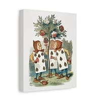 868559482599016879_2048.jpeg The Nursery "Alice" from Alice's Adventures in Wonderland - John Tenniel (1890) - Vintage Art Canvas Print