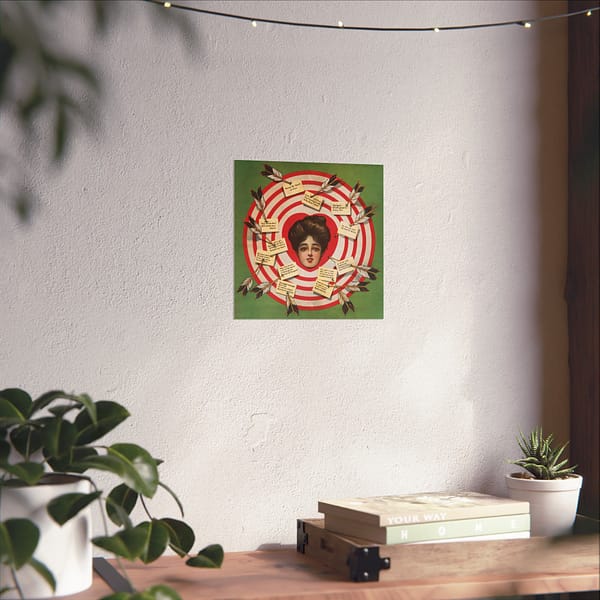 11204513274268070018_2048.jpeg The Target - Artist Unknown (1907) - Vintage Art Poster Print