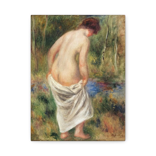 13241112582381591568_2048.jpeg After the Bath (Après le bain) - Pierre-Auguste Renoir (1901) - Impressionist Canvas Print