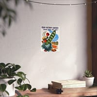 7239275208898537522_2048.jpeg Your Victory Garden Counts More Than Ever! - Hubert Morley (1945) - Patriotic WWII Poster Print