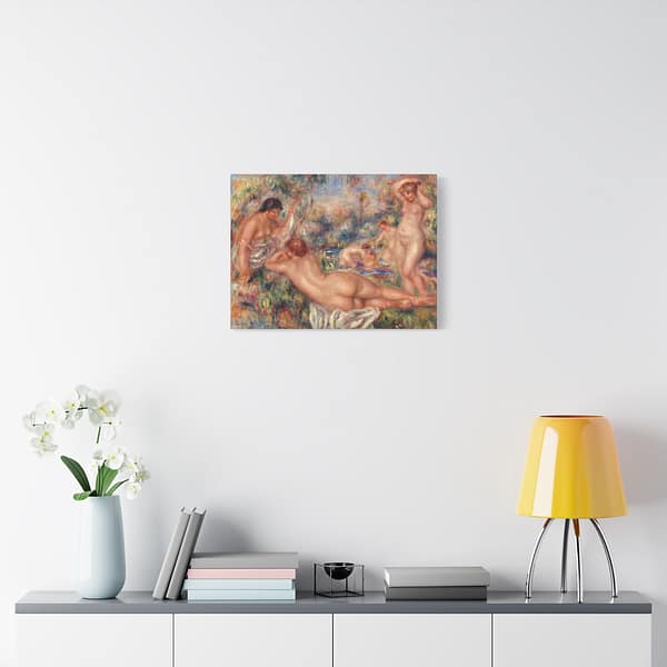 3327411172454117833_2048.jpeg Bathers (Baigneuses) - Pierre-Auguste Renoir (c. 1918) - Impressionist Canvas Print