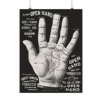 16692054561954494299_2048-2.jpeg In Your Open Hand - Palm Reading Ad - R. J. Killick (1887) - Vintage Art Poster Print