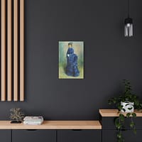 2581313589464374961_2048.jpeg The Parisian Woman (La Parisienne) - Pierre-Auguste Renoir (1874) - Impressionist Canvas Print