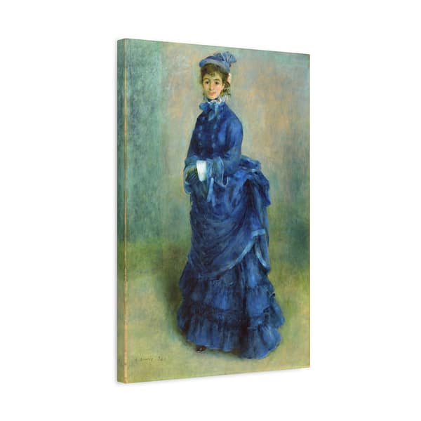 10366706163284202247_2048.jpeg The Parisian Woman (La Parisienne) - Pierre-Auguste Renoir (1874) - Impressionist Canvas Print