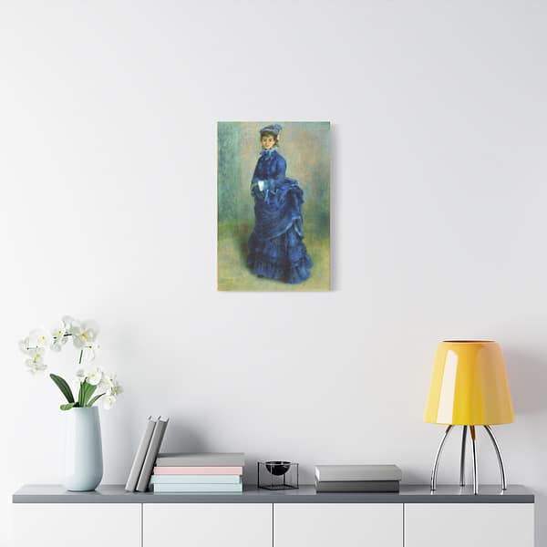 6300166703153696_2048.jpeg The Parisian Woman (La Parisienne) - Pierre-Auguste Renoir (1874) - Impressionist Canvas Print