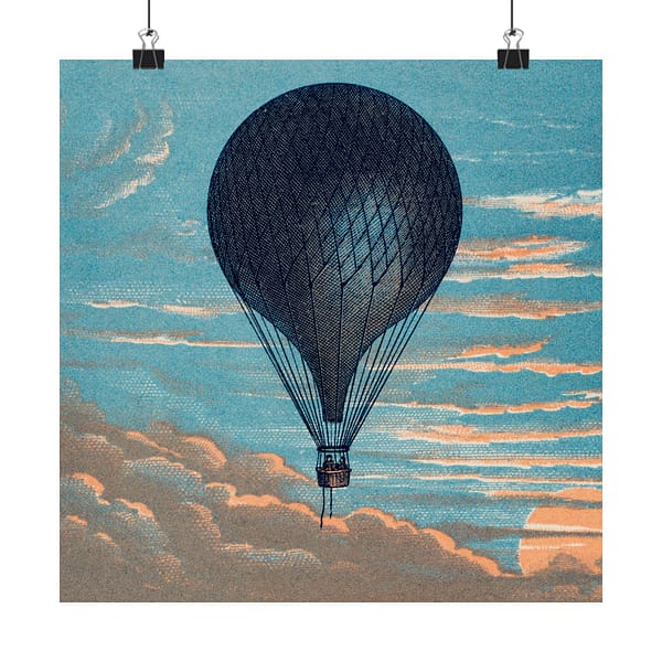 2364471215559857395_2048.jpeg Le Ballon by Imprimeur E. Pichot (c. 1883) - Vintage Art Poster Print