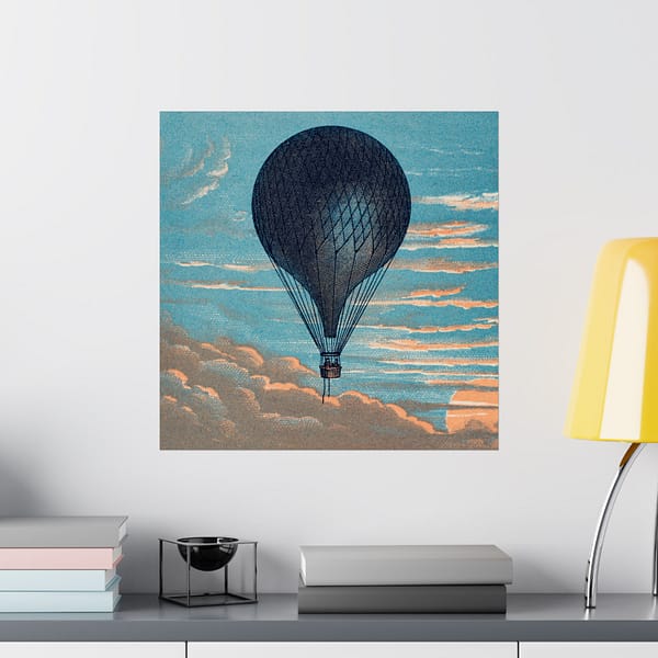 6948363177095440658_2048.jpeg Le Ballon by Imprimeur E. Pichot (c. 1883) - Vintage Art Poster Print