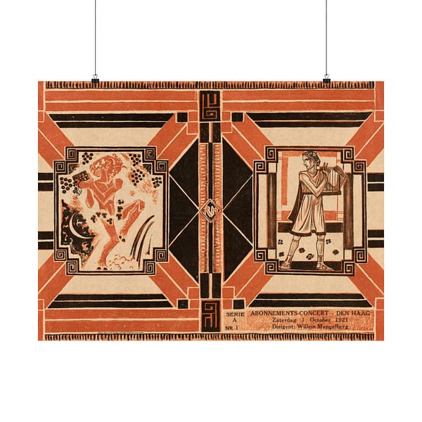 9054736669898324543_2048-1.jpeg Program of the Concertgebouw Amsterdam - Richard Roland Holst (1921) - Art Deco Poster Print